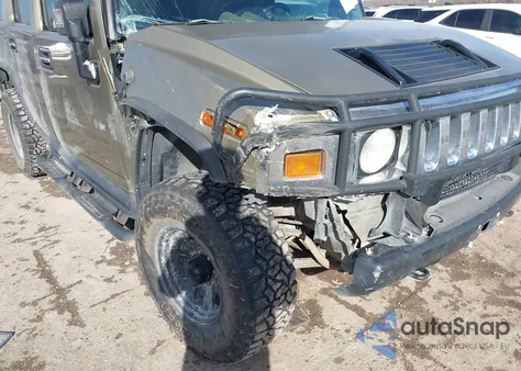 2006 Hummer H2 Suv из США, поврежденный, VIN 5GRGN23U86H100835